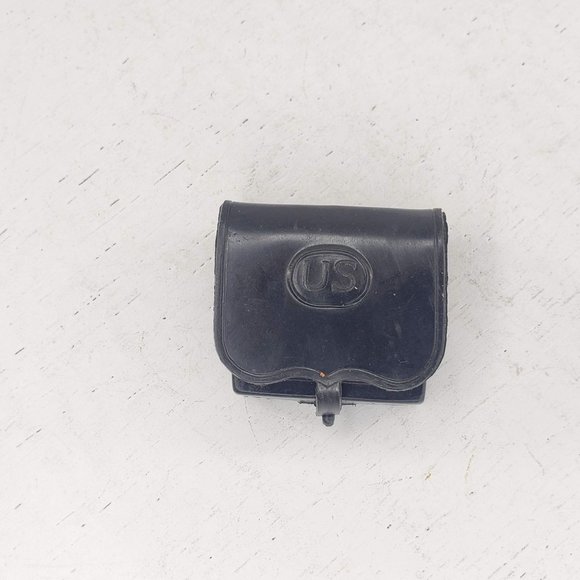 Marx Vintage Fort Apache Fighters Black US Calvary Bag Toy Replacement Part - Picture 2 of 5